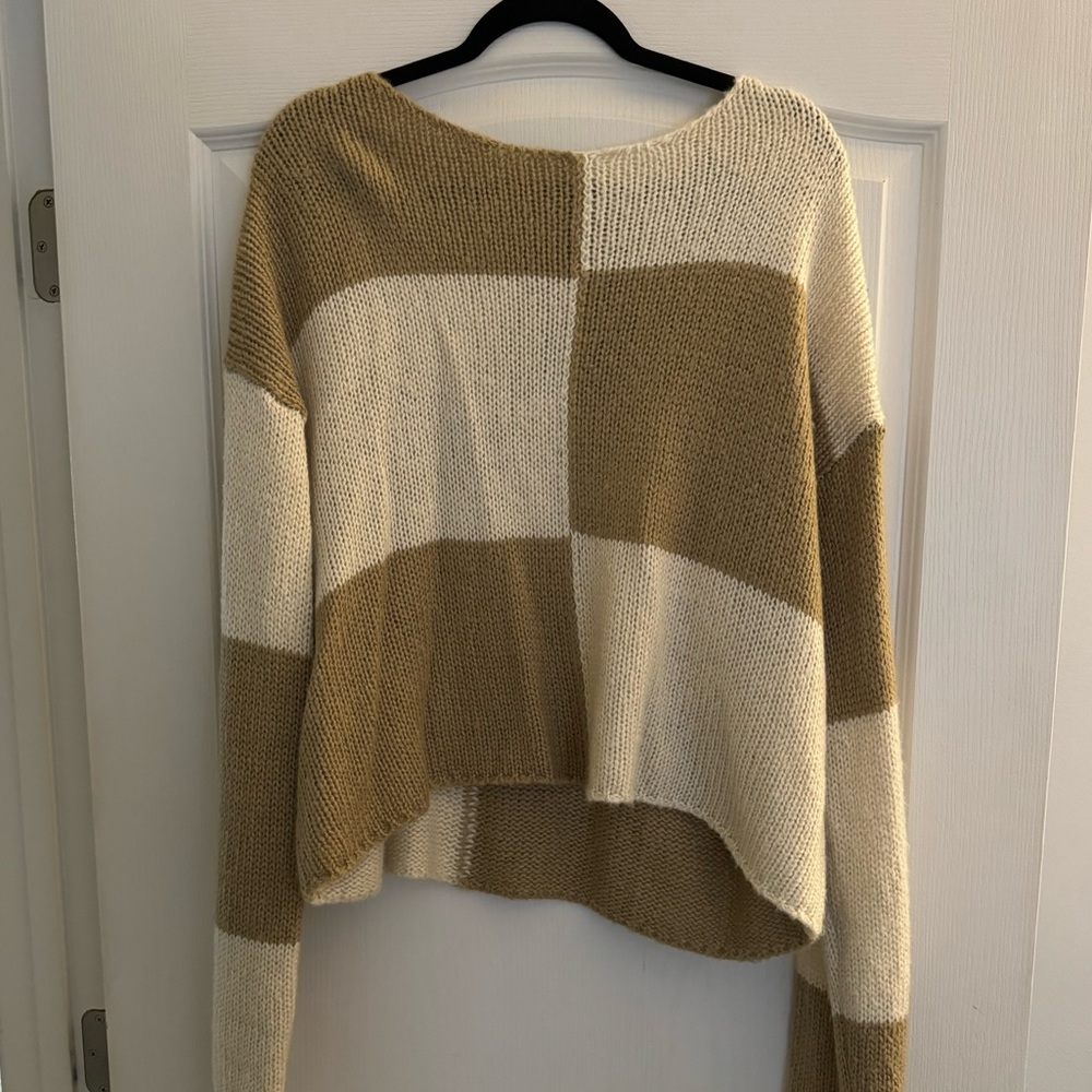 Checkered Sweater